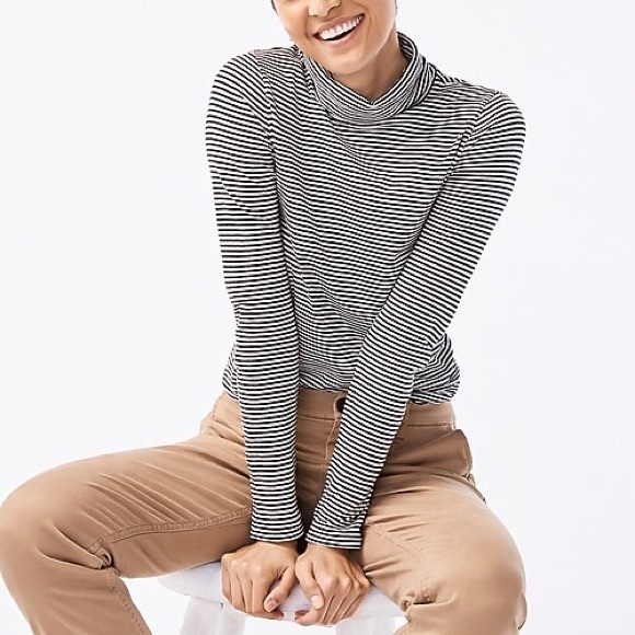 New J Crew Factory Striped Tissue 